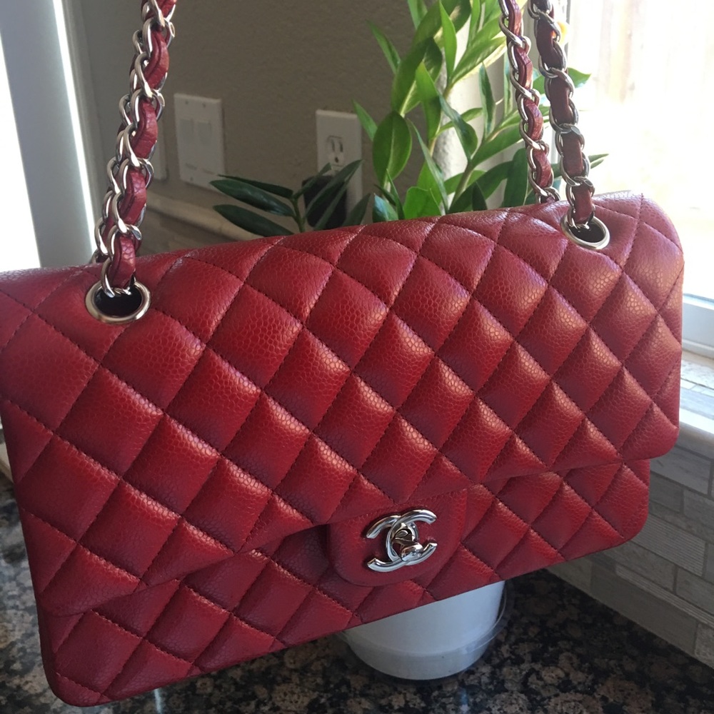 Chanel 12A medium double flap